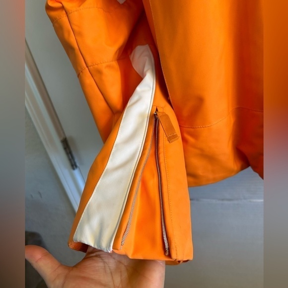 NILS women’s ski/snow boarding winter jacket full zip with velcro flap Sz-12 F15 - Picture 3 of 14